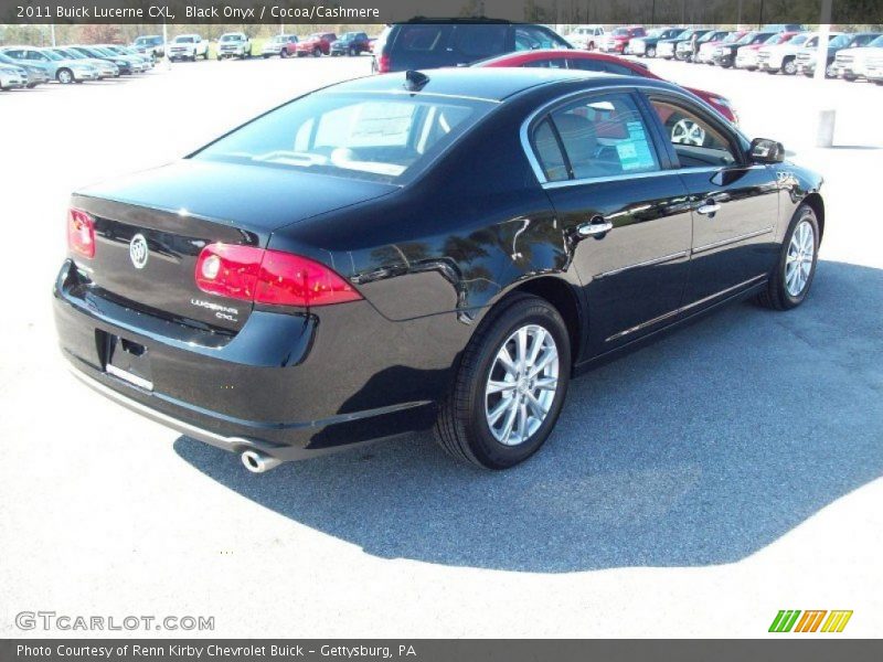 Black Onyx / Cocoa/Cashmere 2011 Buick Lucerne CXL