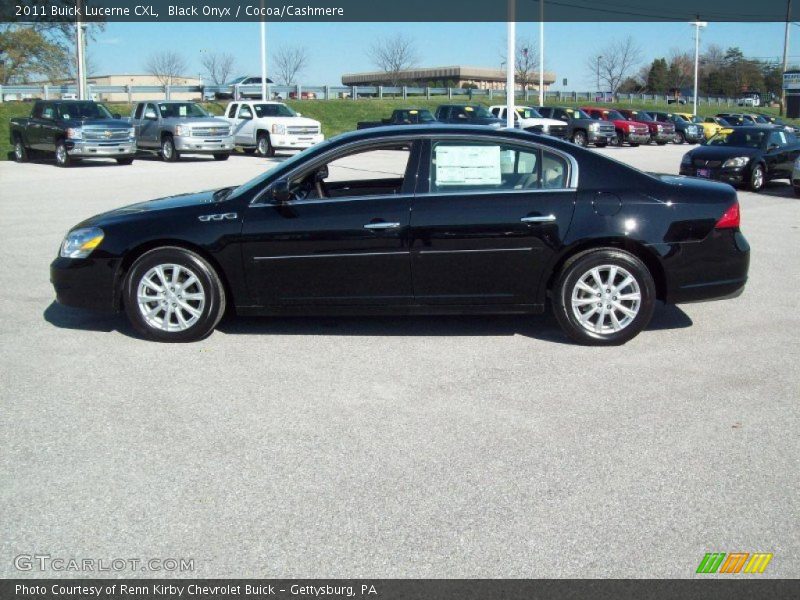 Black Onyx / Cocoa/Cashmere 2011 Buick Lucerne CXL