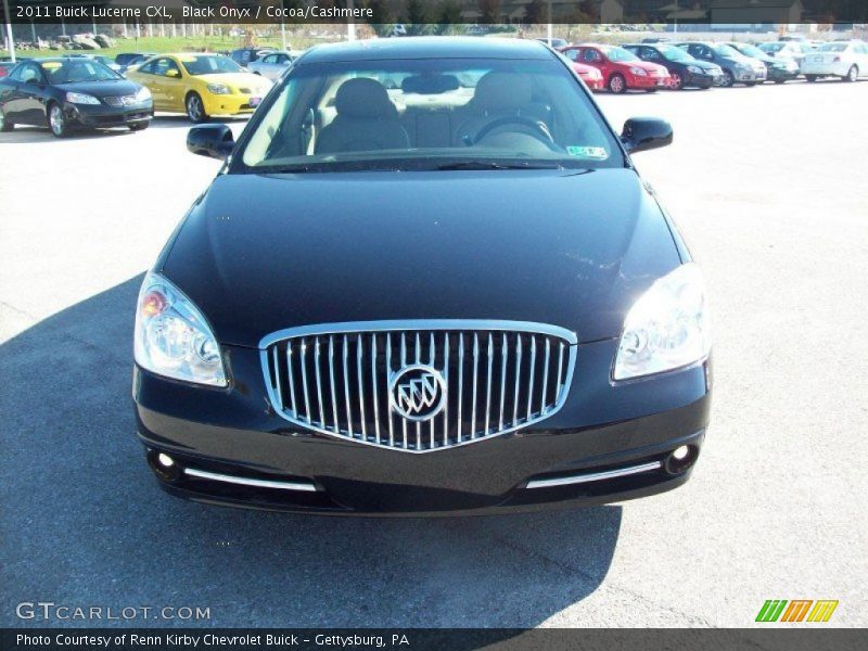 Black Onyx / Cocoa/Cashmere 2011 Buick Lucerne CXL