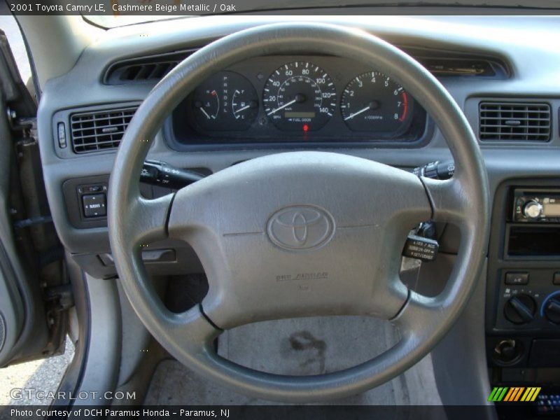 Cashmere Beige Metallic / Oak 2001 Toyota Camry LE