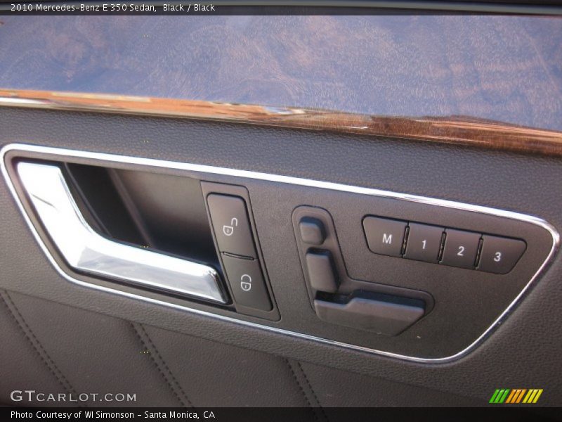 Black / Black 2010 Mercedes-Benz E 350 Sedan