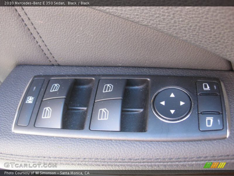 Black / Black 2010 Mercedes-Benz E 350 Sedan