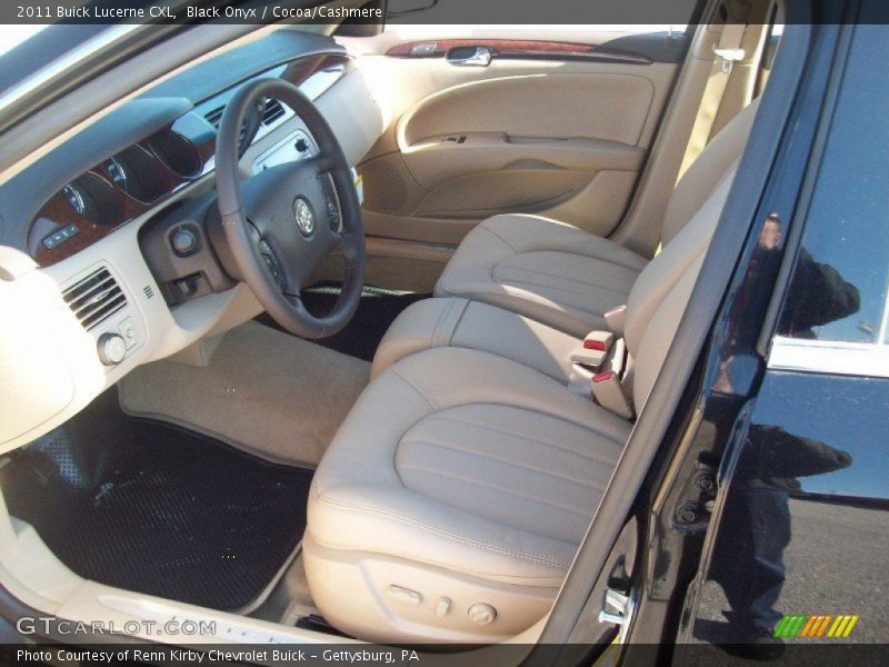 Black Onyx / Cocoa/Cashmere 2011 Buick Lucerne CXL