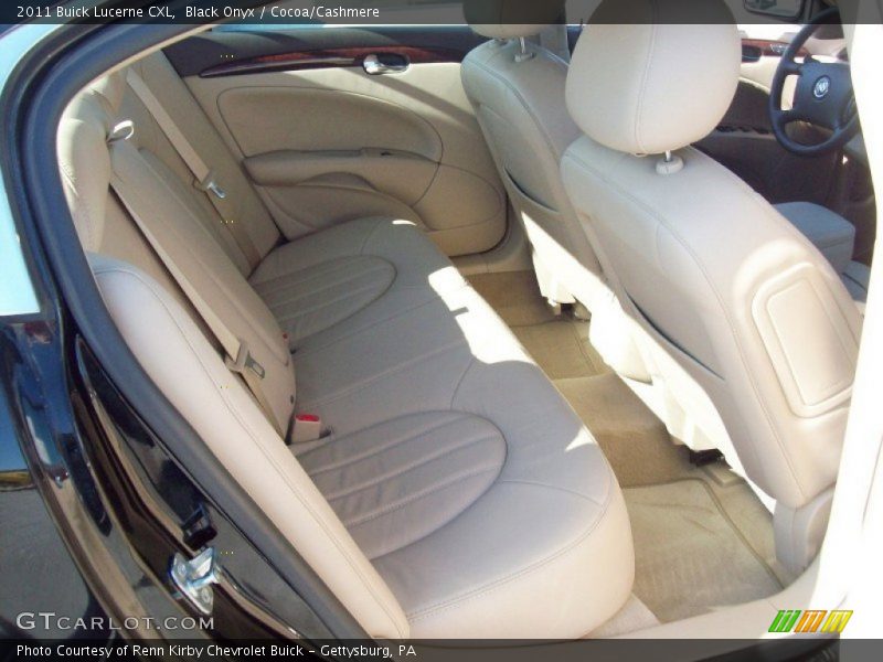 Black Onyx / Cocoa/Cashmere 2011 Buick Lucerne CXL