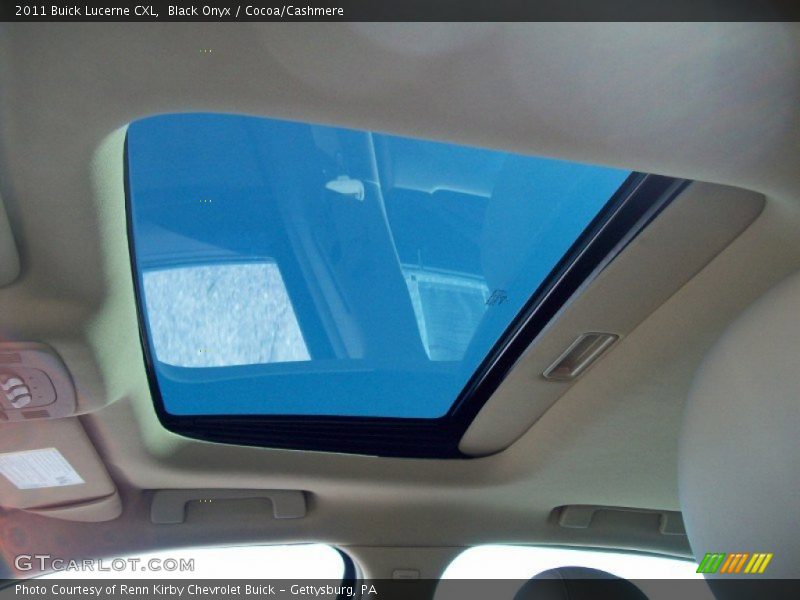 Black Onyx / Cocoa/Cashmere 2011 Buick Lucerne CXL