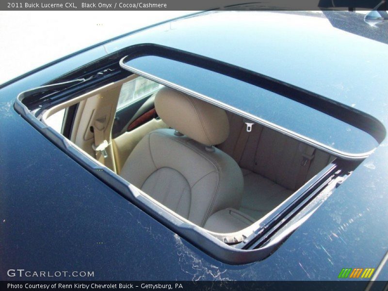 Black Onyx / Cocoa/Cashmere 2011 Buick Lucerne CXL