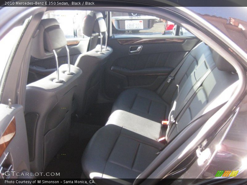 Black / Black 2010 Mercedes-Benz E 350 Sedan