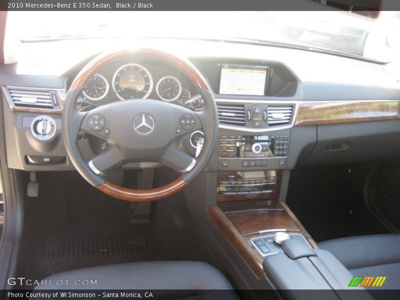 Black / Black 2010 Mercedes-Benz E 350 Sedan