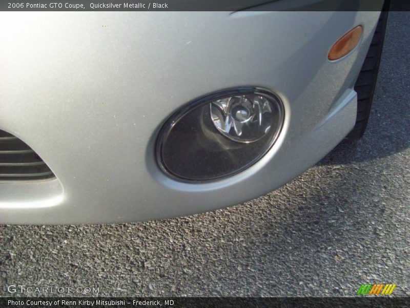 Quicksilver Metallic / Black 2006 Pontiac GTO Coupe