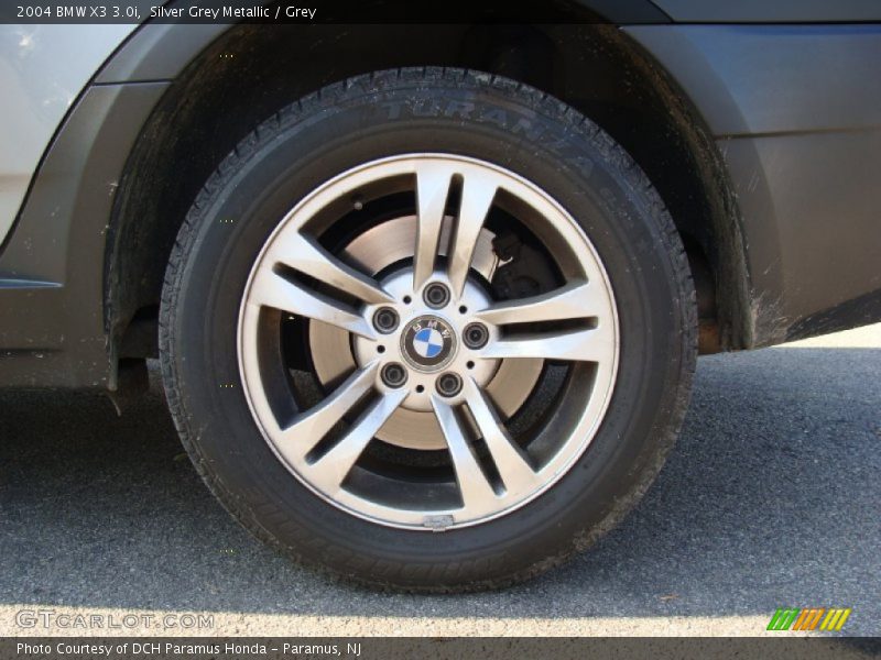 Silver Grey Metallic / Grey 2004 BMW X3 3.0i