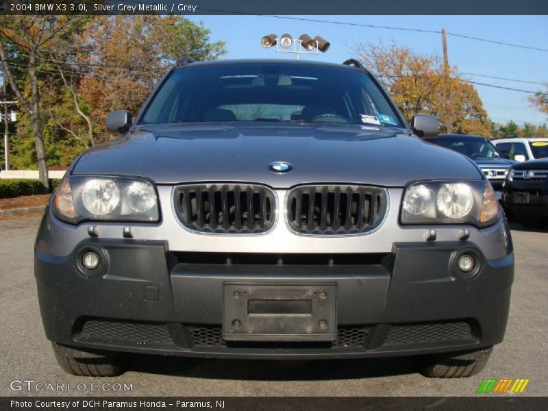 Silver Grey Metallic / Grey 2004 BMW X3 3.0i
