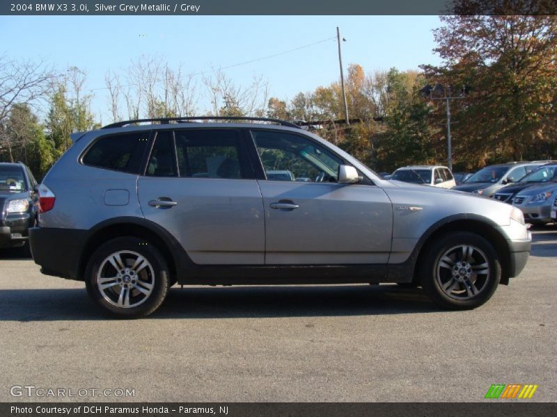 Silver Grey Metallic / Grey 2004 BMW X3 3.0i