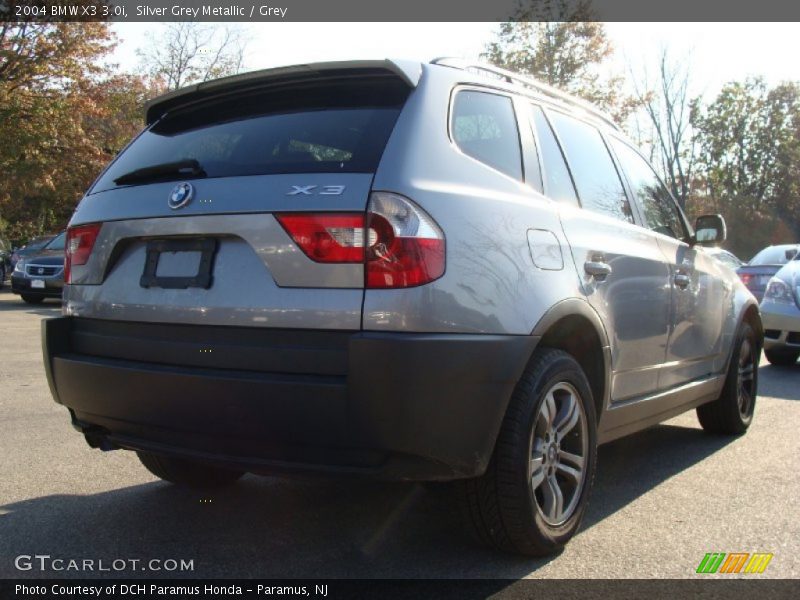 Silver Grey Metallic / Grey 2004 BMW X3 3.0i