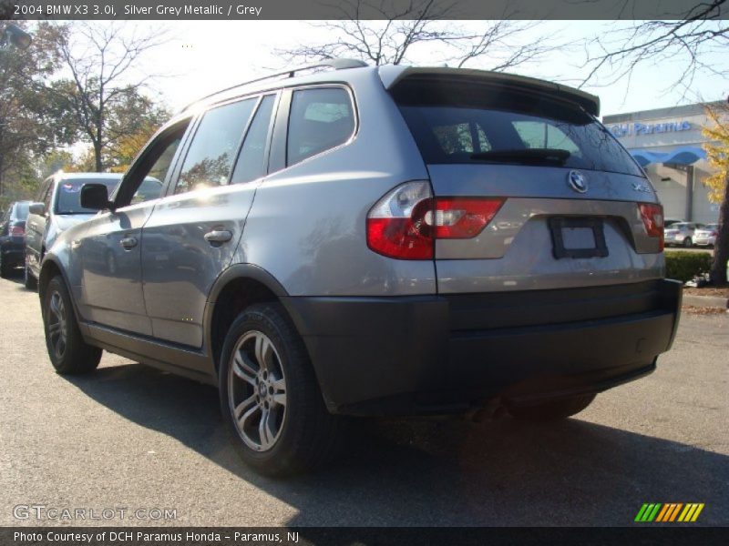 Silver Grey Metallic / Grey 2004 BMW X3 3.0i