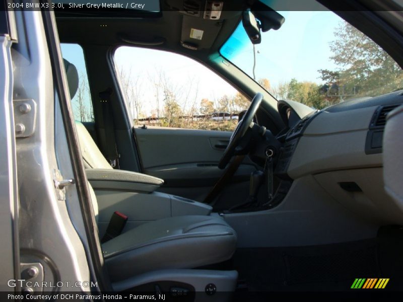 Silver Grey Metallic / Grey 2004 BMW X3 3.0i