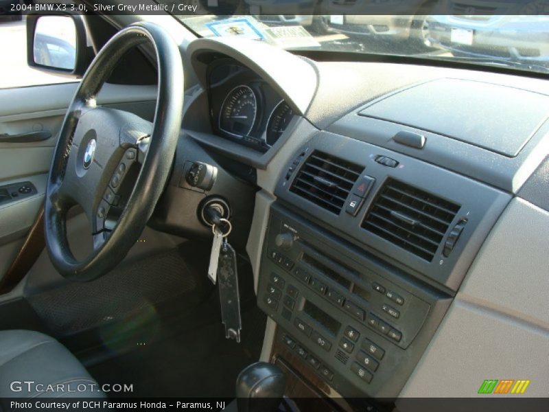 Silver Grey Metallic / Grey 2004 BMW X3 3.0i