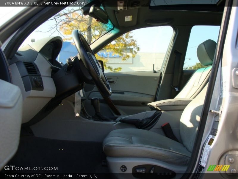 Silver Grey Metallic / Grey 2004 BMW X3 3.0i