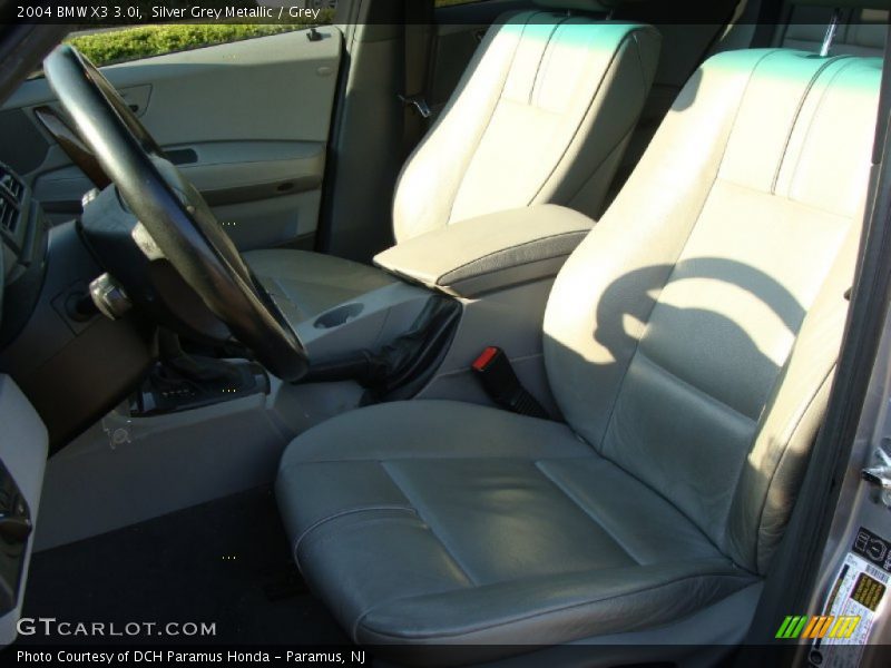 Silver Grey Metallic / Grey 2004 BMW X3 3.0i