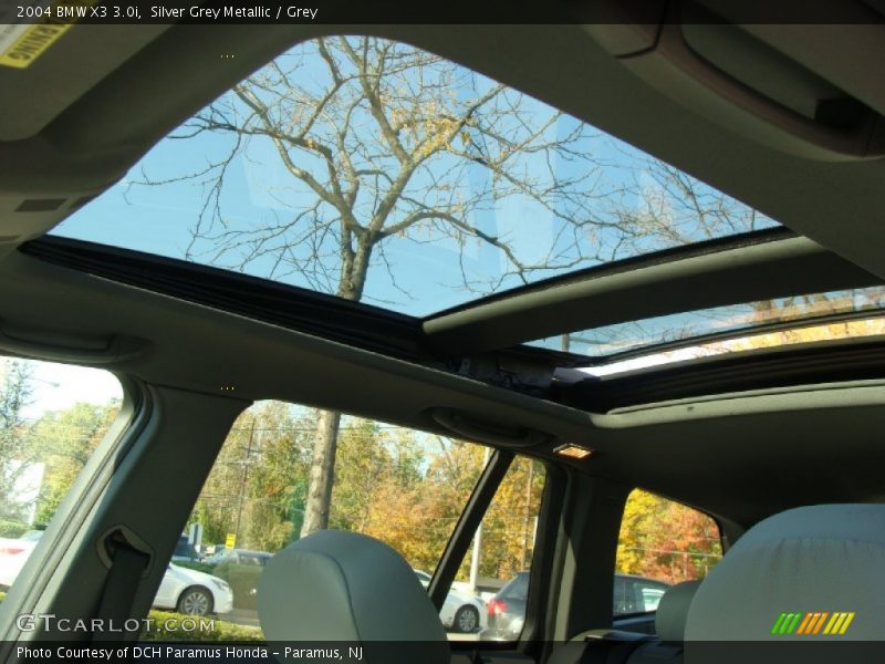 Silver Grey Metallic / Grey 2004 BMW X3 3.0i