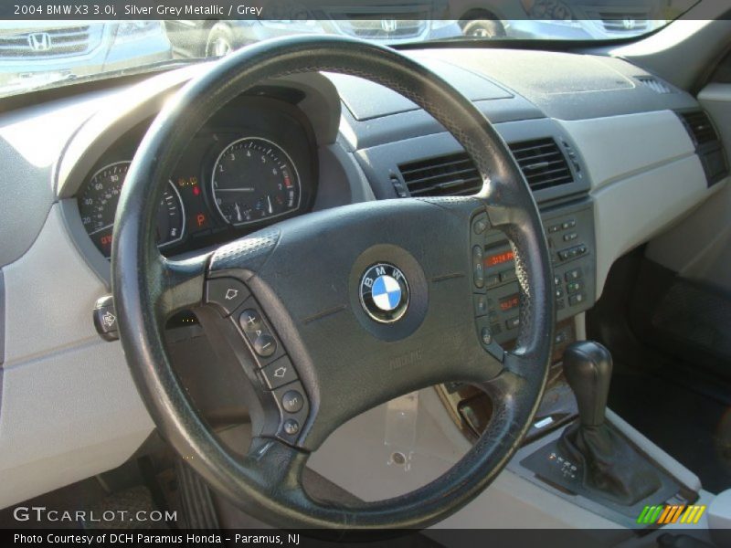 Silver Grey Metallic / Grey 2004 BMW X3 3.0i