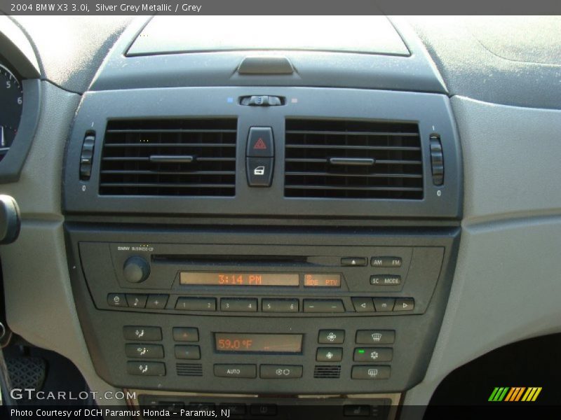 Silver Grey Metallic / Grey 2004 BMW X3 3.0i