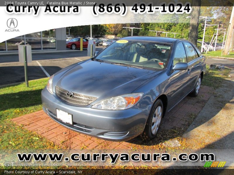 Catalina Blue Metallic / Stone 2004 Toyota Camry LE