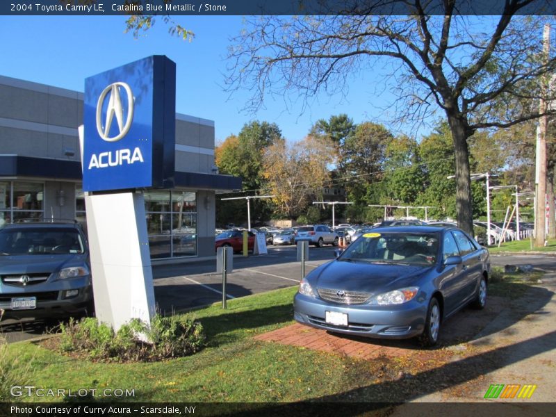 Catalina Blue Metallic / Stone 2004 Toyota Camry LE