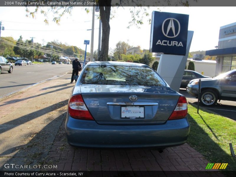 Catalina Blue Metallic / Stone 2004 Toyota Camry LE