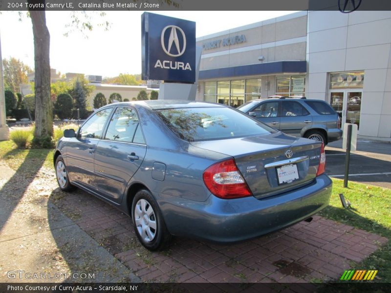 Catalina Blue Metallic / Stone 2004 Toyota Camry LE