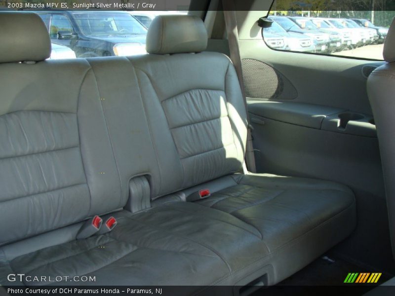Sunlight Silver Metallic / Gray 2003 Mazda MPV ES