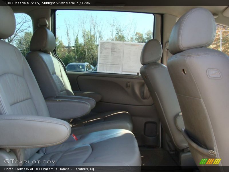 Sunlight Silver Metallic / Gray 2003 Mazda MPV ES