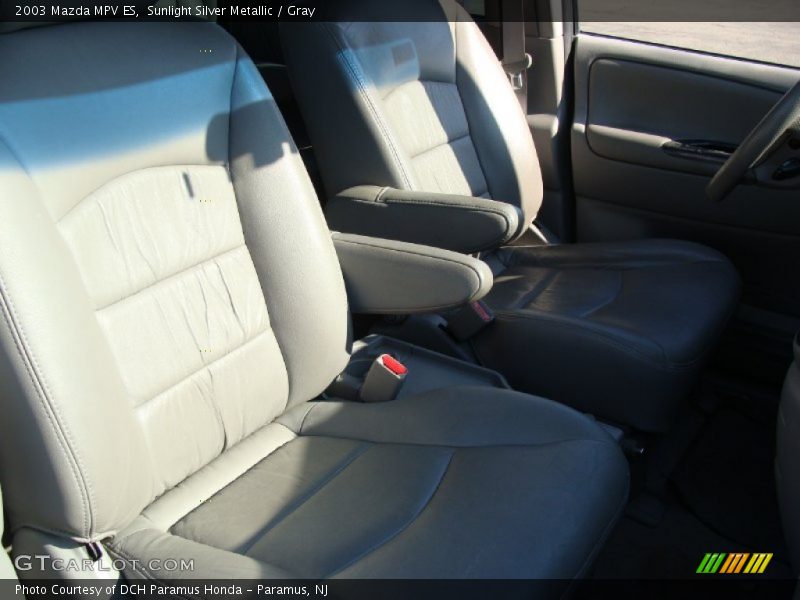 Sunlight Silver Metallic / Gray 2003 Mazda MPV ES