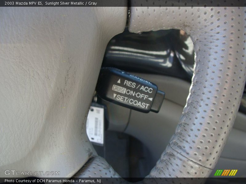 Sunlight Silver Metallic / Gray 2003 Mazda MPV ES