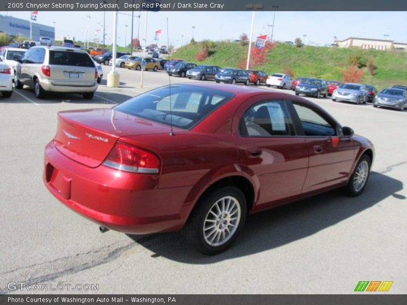 Deep Red Pearl / Dark Slate Gray 2005 Chrysler Sebring Touring Sedan