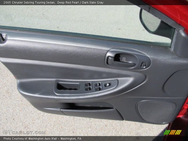Deep Red Pearl / Dark Slate Gray 2005 Chrysler Sebring Touring Sedan