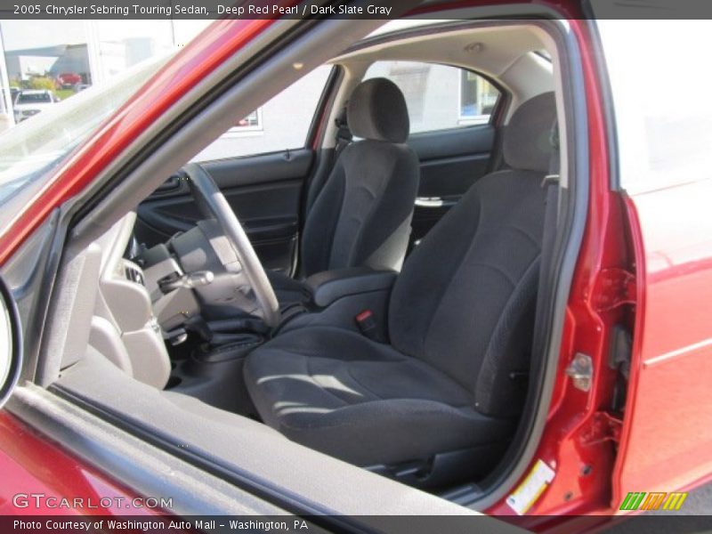 Deep Red Pearl / Dark Slate Gray 2005 Chrysler Sebring Touring Sedan