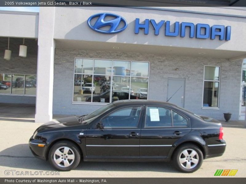 Black / Black 2005 Volkswagen Jetta GLS Sedan