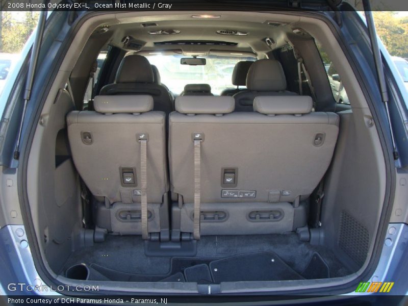 Ocean Mist Metallic / Gray 2008 Honda Odyssey EX-L