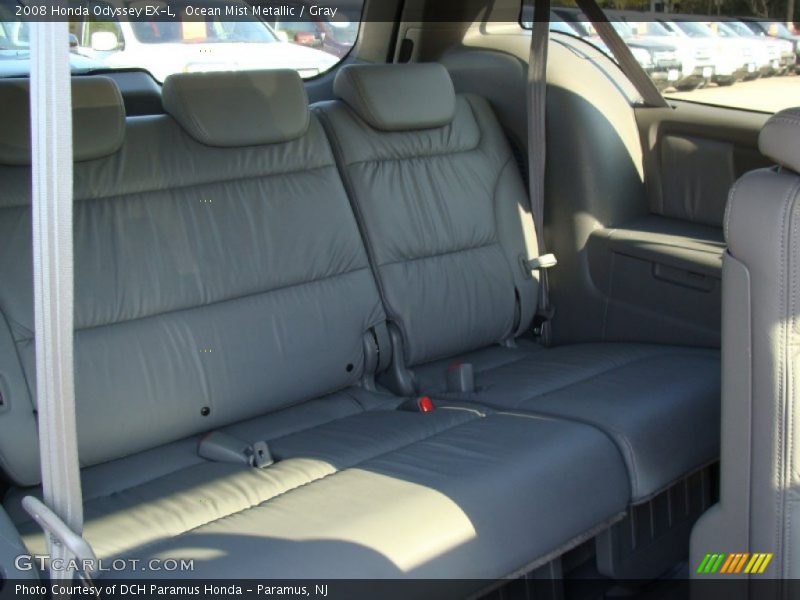 Ocean Mist Metallic / Gray 2008 Honda Odyssey EX-L