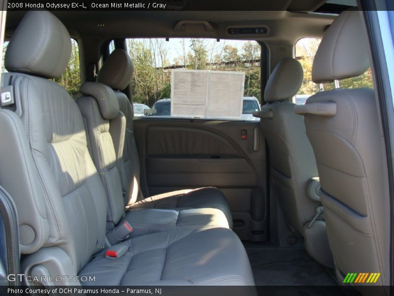 Ocean Mist Metallic / Gray 2008 Honda Odyssey EX-L