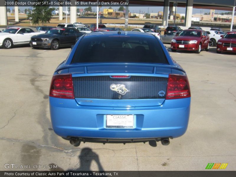 B5 Blue Pearl / Dark Slate Gray 2008 Dodge Charger SRT-8 Super Bee