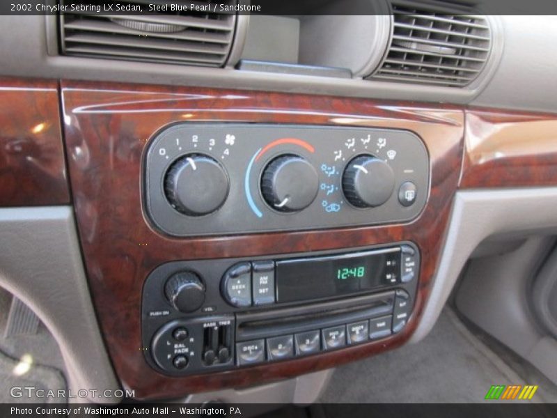 Controls of 2002 Sebring LX Sedan