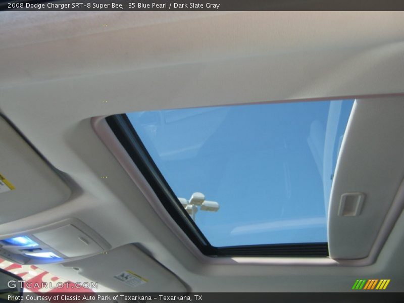B5 Blue Pearl / Dark Slate Gray 2008 Dodge Charger SRT-8 Super Bee