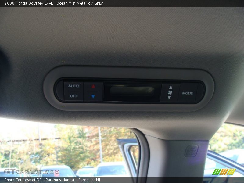 Ocean Mist Metallic / Gray 2008 Honda Odyssey EX-L