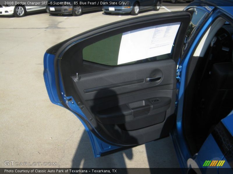 B5 Blue Pearl / Dark Slate Gray 2008 Dodge Charger SRT-8 Super Bee