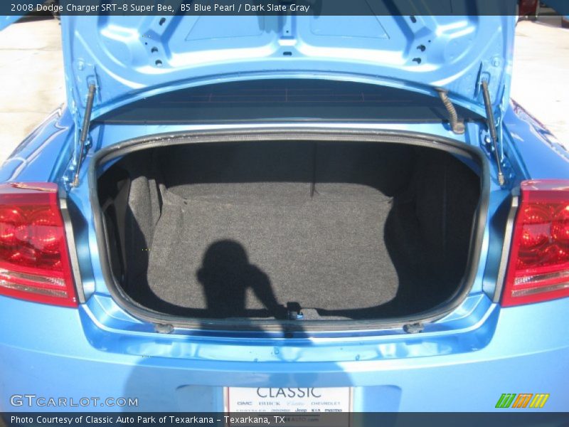 B5 Blue Pearl / Dark Slate Gray 2008 Dodge Charger SRT-8 Super Bee