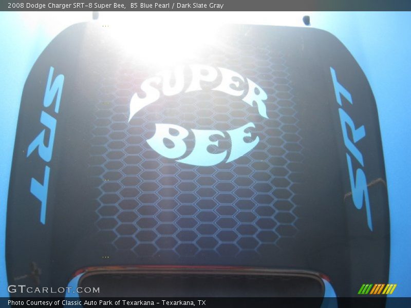 B5 Blue Pearl / Dark Slate Gray 2008 Dodge Charger SRT-8 Super Bee