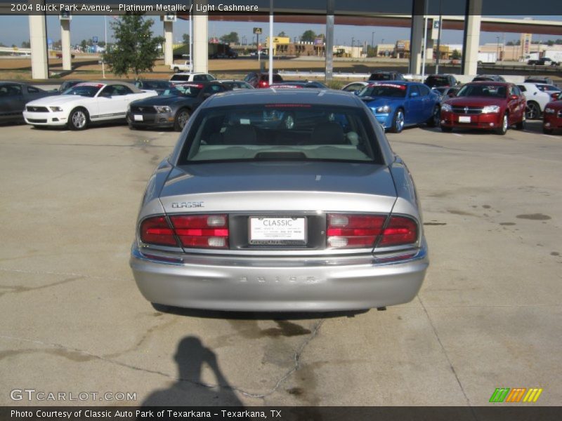 Platinum Metallic / Light Cashmere 2004 Buick Park Avenue