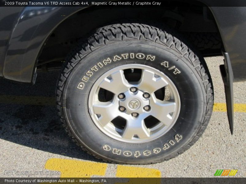 Magnetic Gray Metallic / Graphite Gray 2009 Toyota Tacoma V6 TRD Access Cab 4x4