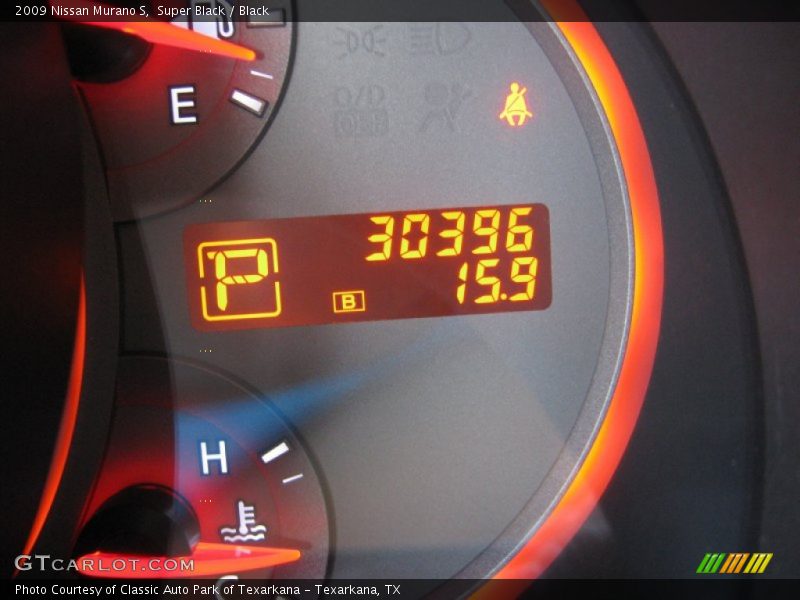 Super Black / Black 2009 Nissan Murano S